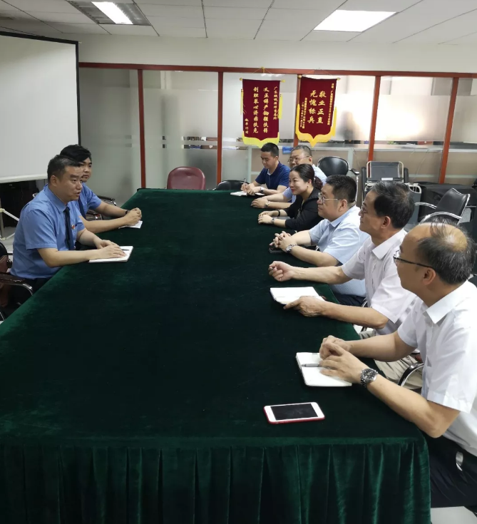 东莞市第三市区人民检察院民事行政监察科莅临我所指导(图1)